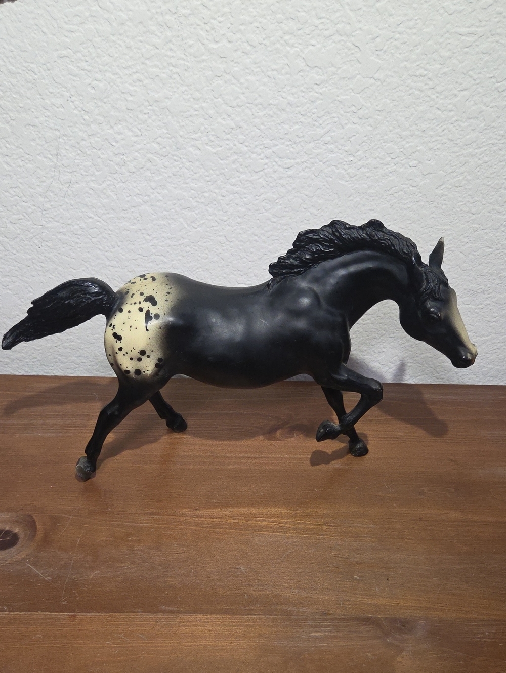 Breyer Black Stud SPIDER #66 1968-1981  Appaloosa Stallion